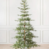 Árvore de Natal Slim Alpine com Galhos Articulados, Suporte Metálico e Micro LEDs Embutidos