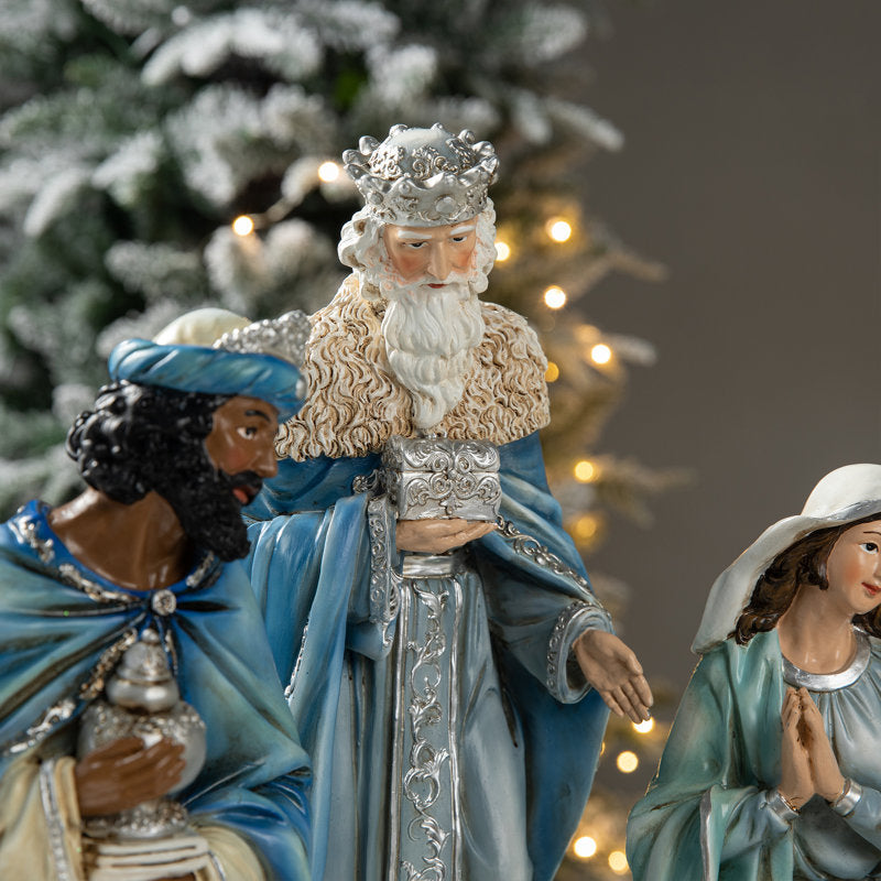 Conjunto de Figuras de Presépio Deluxe com 12 Peças