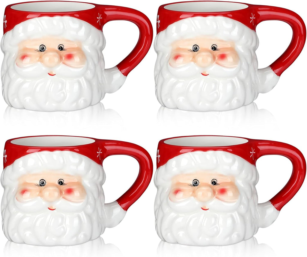 Kit de Canecas Vintage Papai Noel