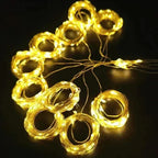 Cortina de Luzes LED Natalinas - Magia e Encanto em Sua Casa
