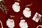 Kit 04 Enfeites Do Papai Noel
