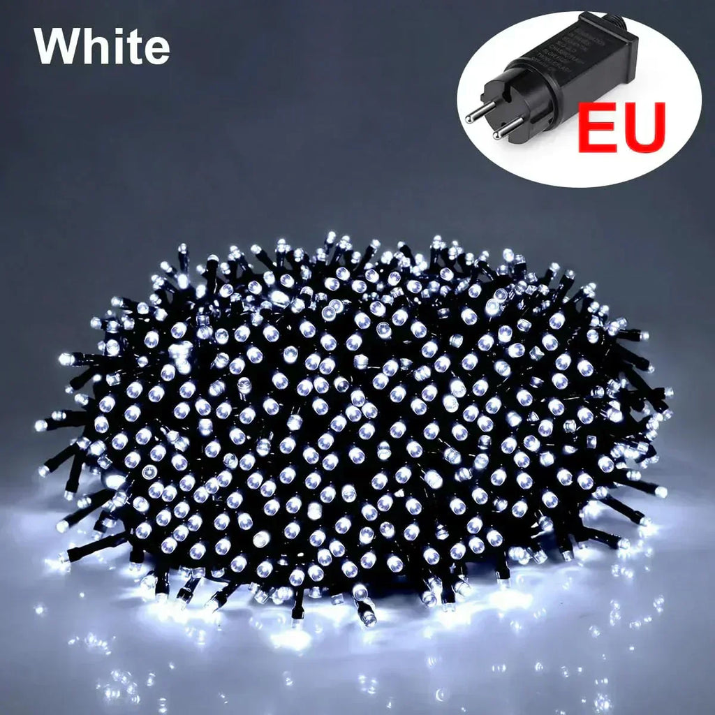 Luzes de Natal LED Impermeáveis - Encanto e Magia