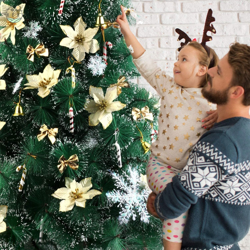 Kit 120 Enfeites De Natal para Decoração árvore
